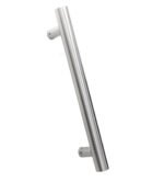 مقبض طويل دائري لون فضي